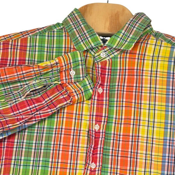 Polo Ralph Lauren Other - Polo Ralph‎ Lauren Shirt Men's XXL Plaid Button Down Multicolor Cotton